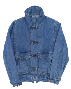 1980's Homme Complements Denim Cargo Jacket