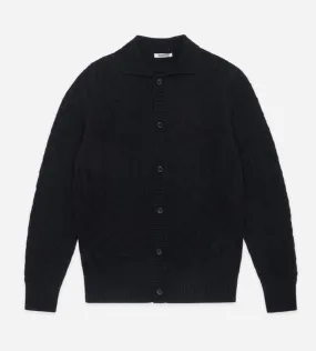 3sixteen - Lace Knit Cardigan Black