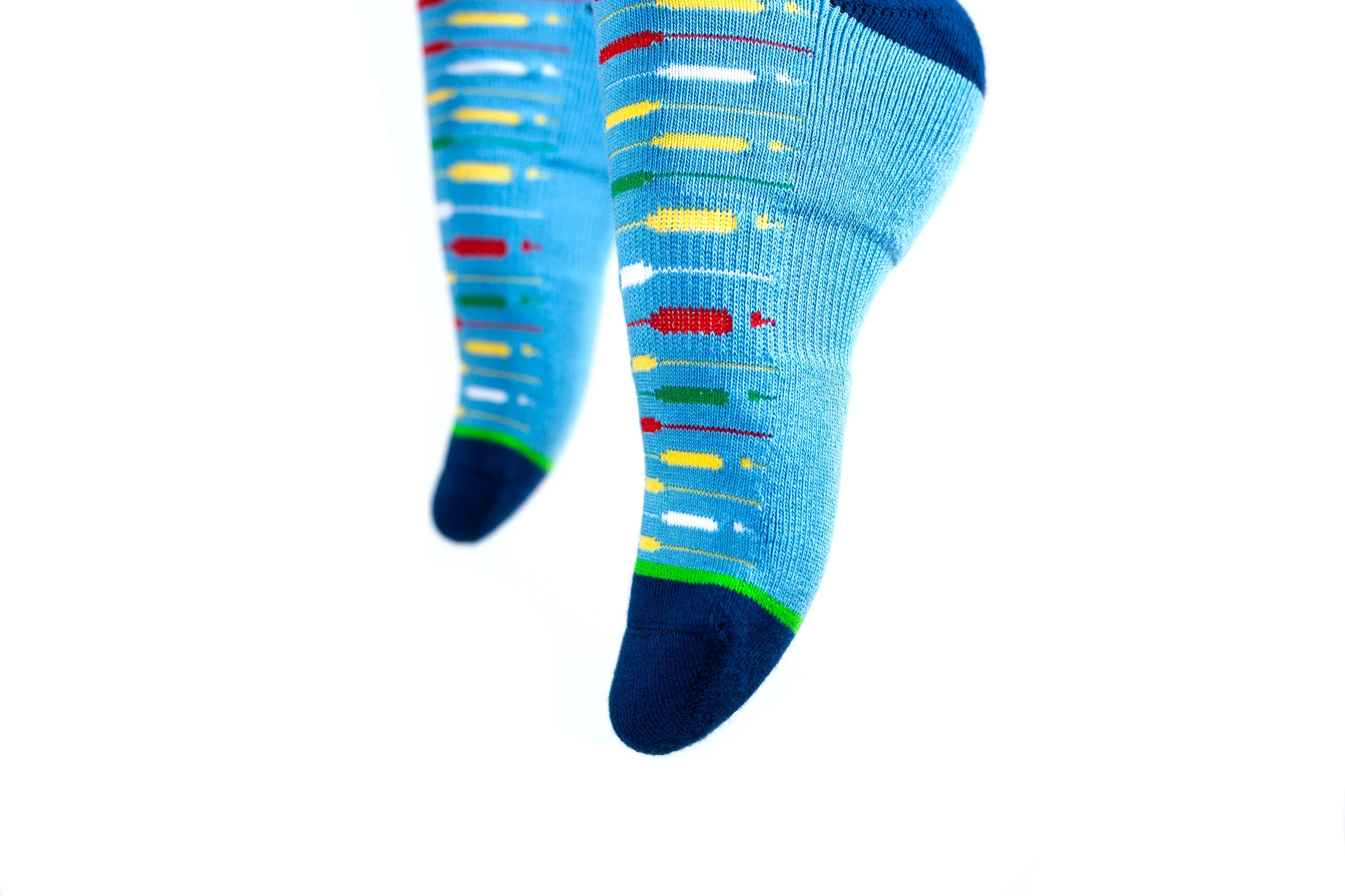 Arkansocks Canoe Socks (Lake Blue/Obsidian)