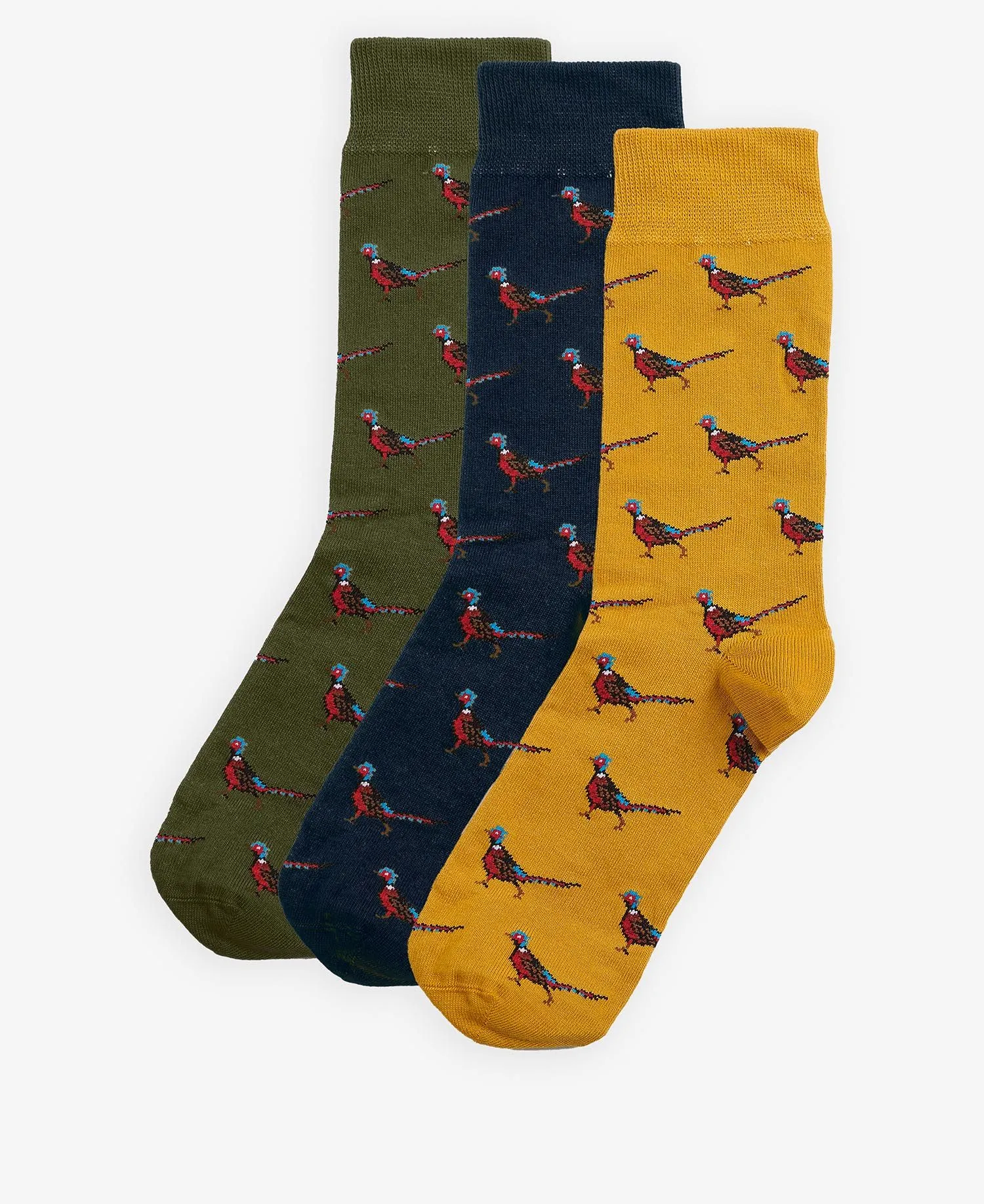 Barbour Pheasant Socks Gift Set