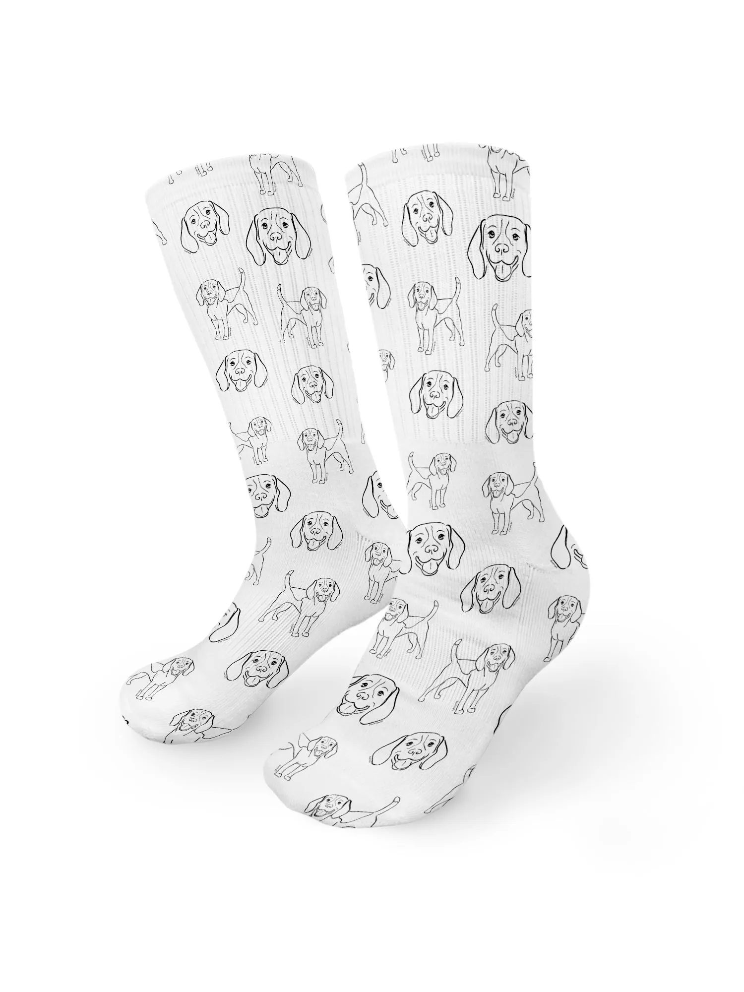 Beagle Crew Socks