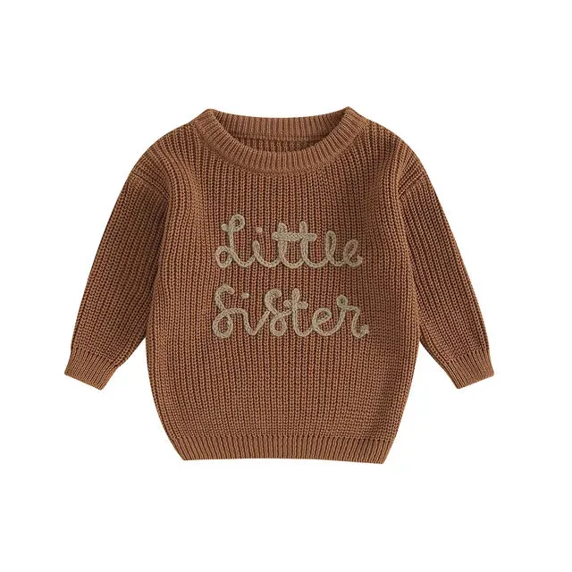 BIG SISTER/LITTLE SISTER Knitted Sweater