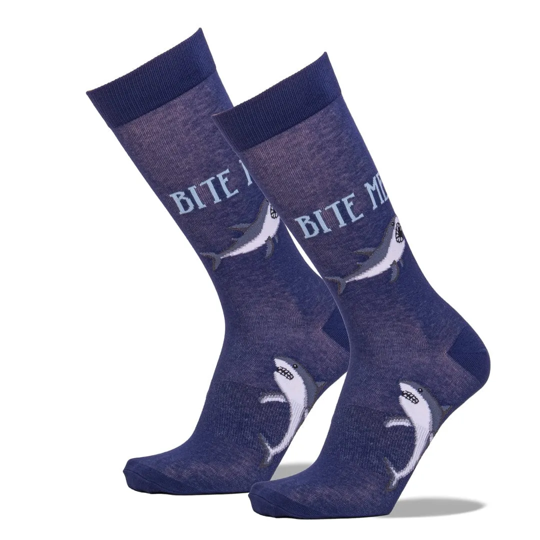 Bite Me Crew Socks