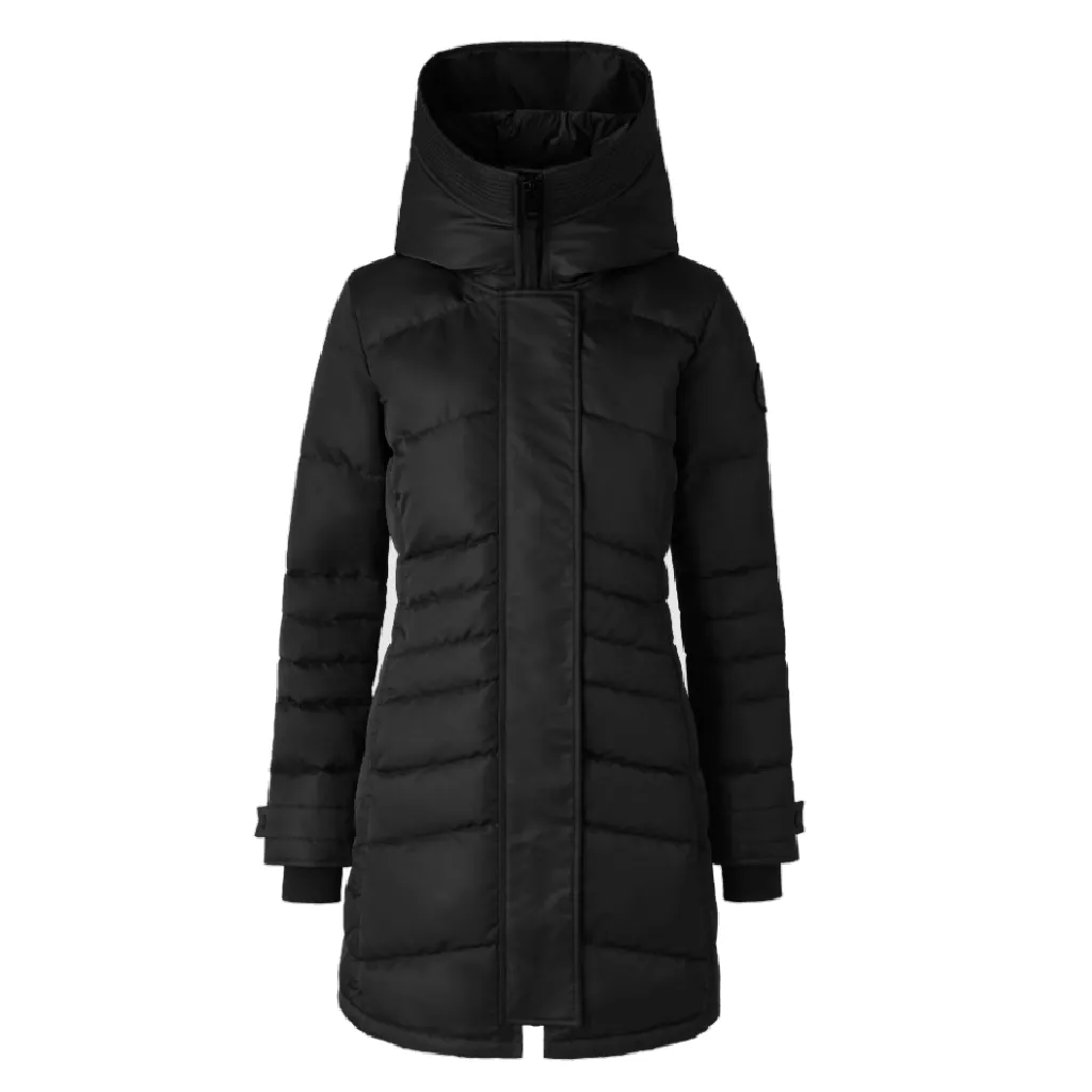 Canada Goose Women's Lorette Parka Black Label Performance Satin