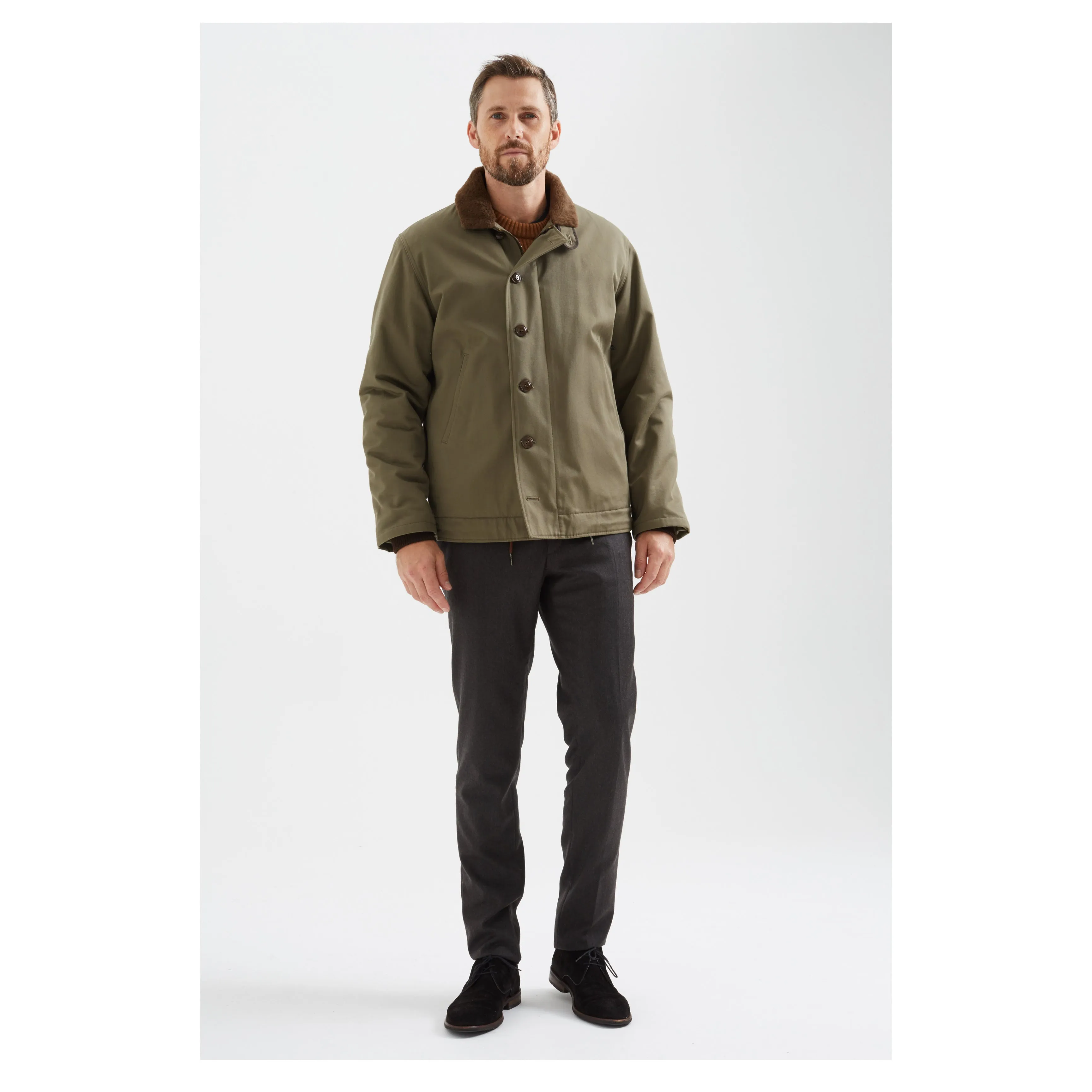 DECK JACKET KHAKI