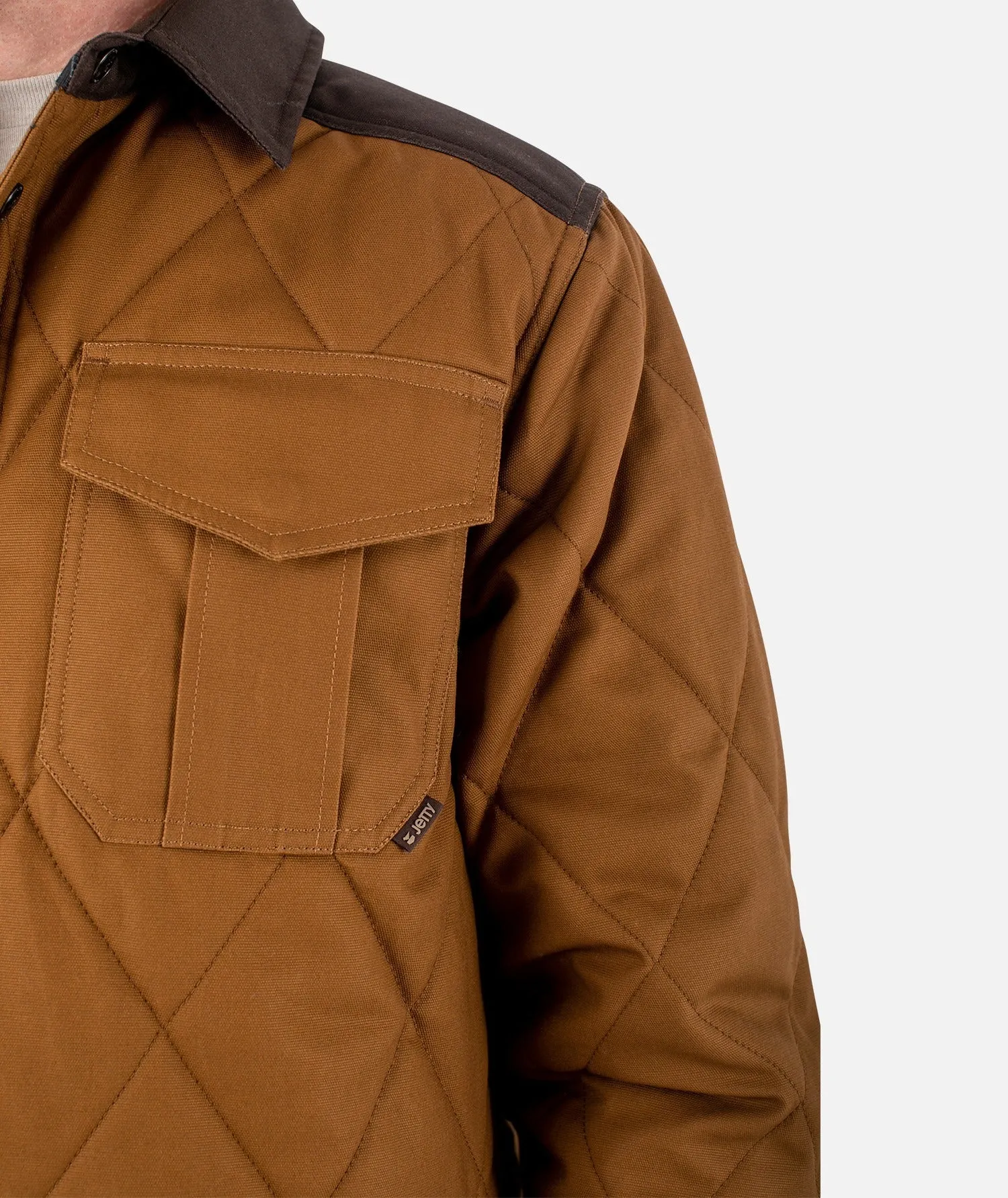 Dogwood Quilted Jacket - Camel