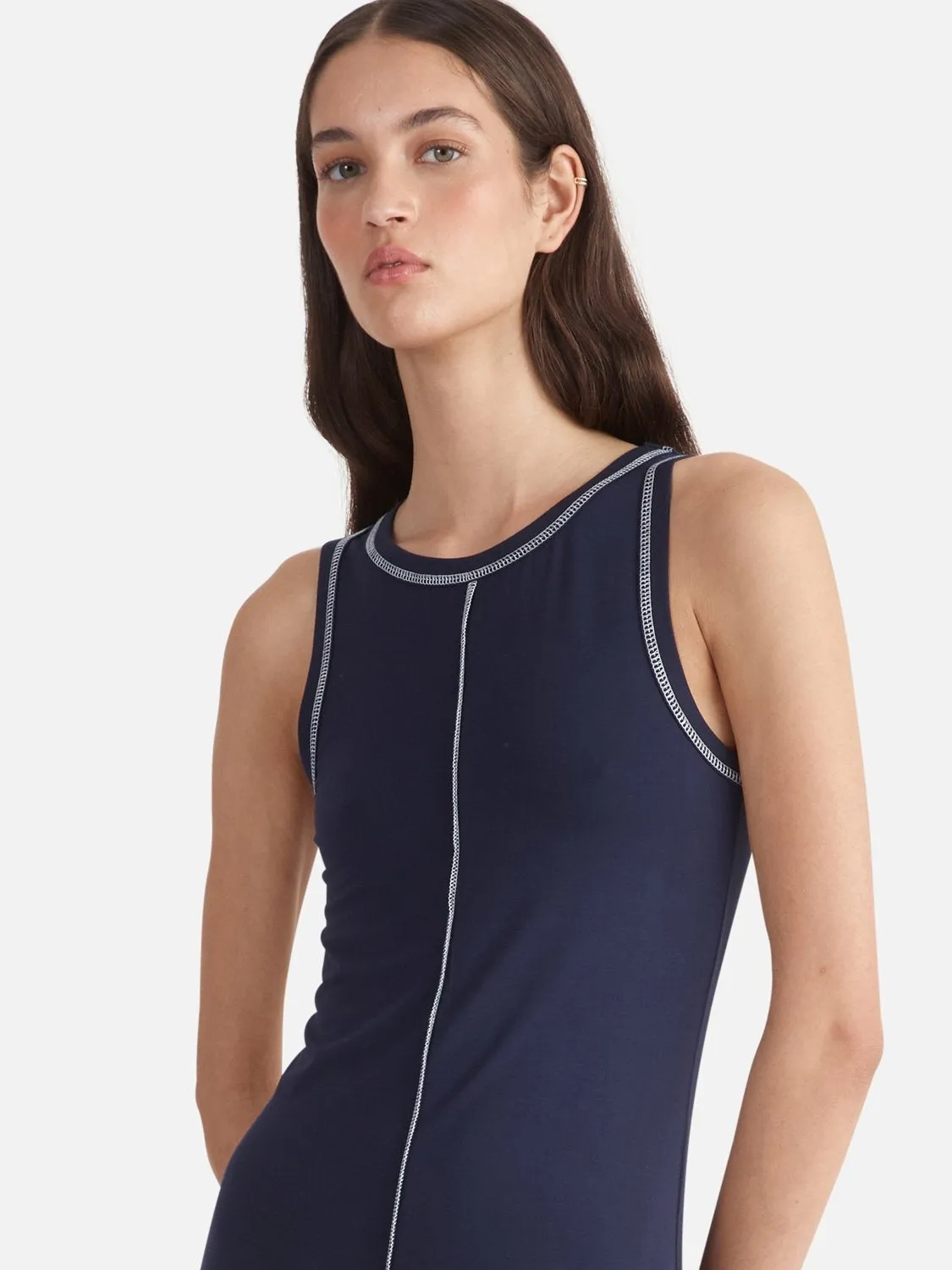 Ena Pelly | Winona Bodycon Dress - Navy