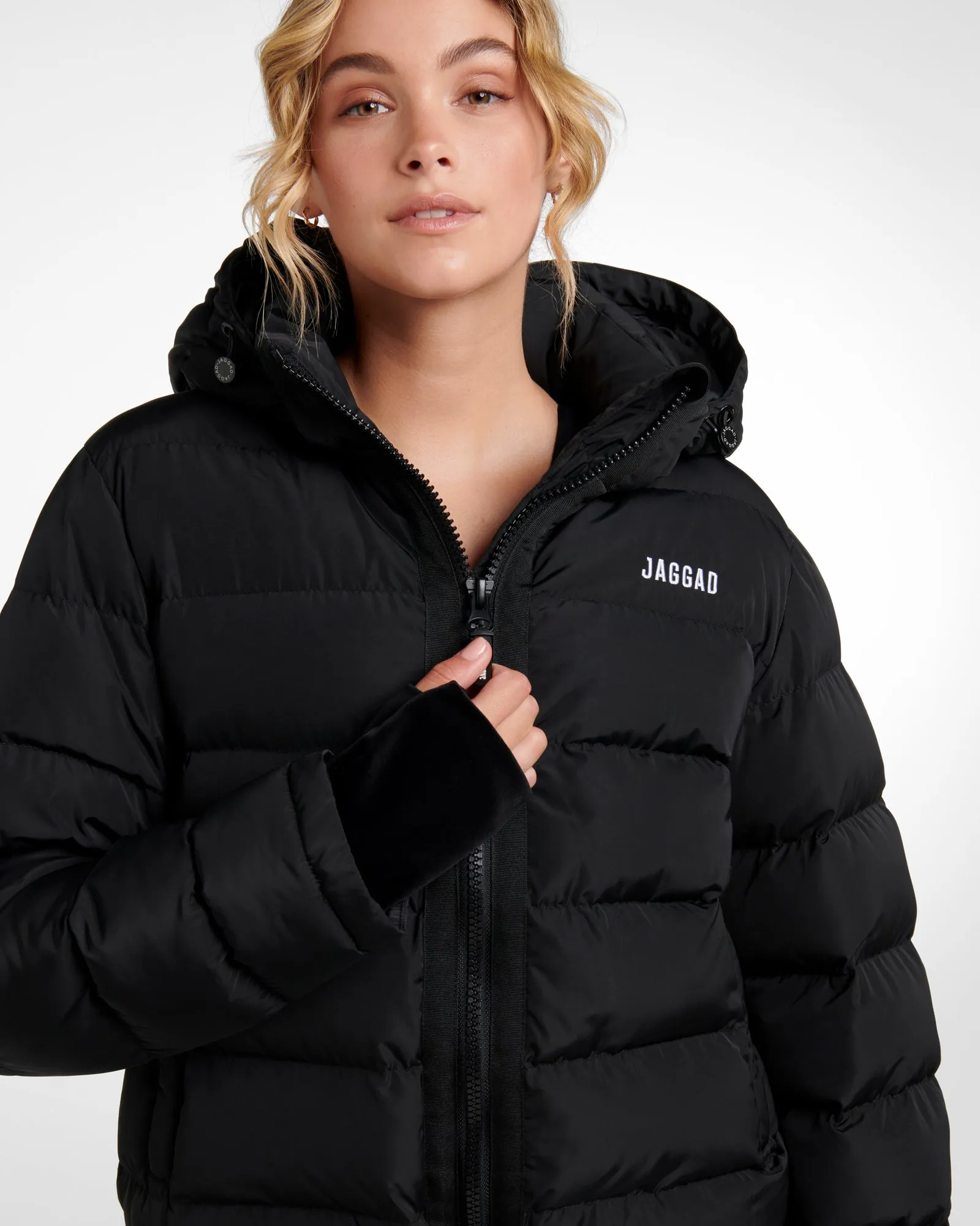 ESSENTIAL CROP WATER RESISTANT PUFFER JACKET