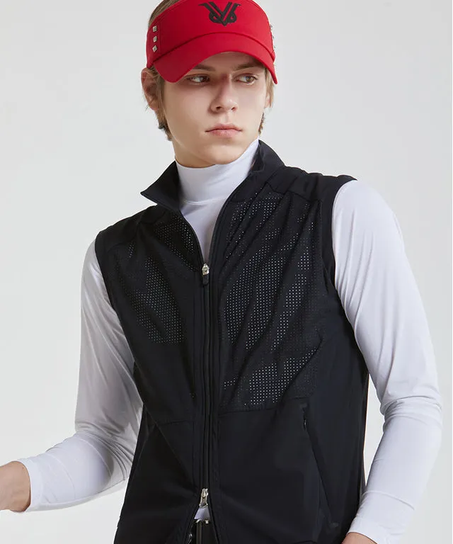 Euro Air Open Vest - Black