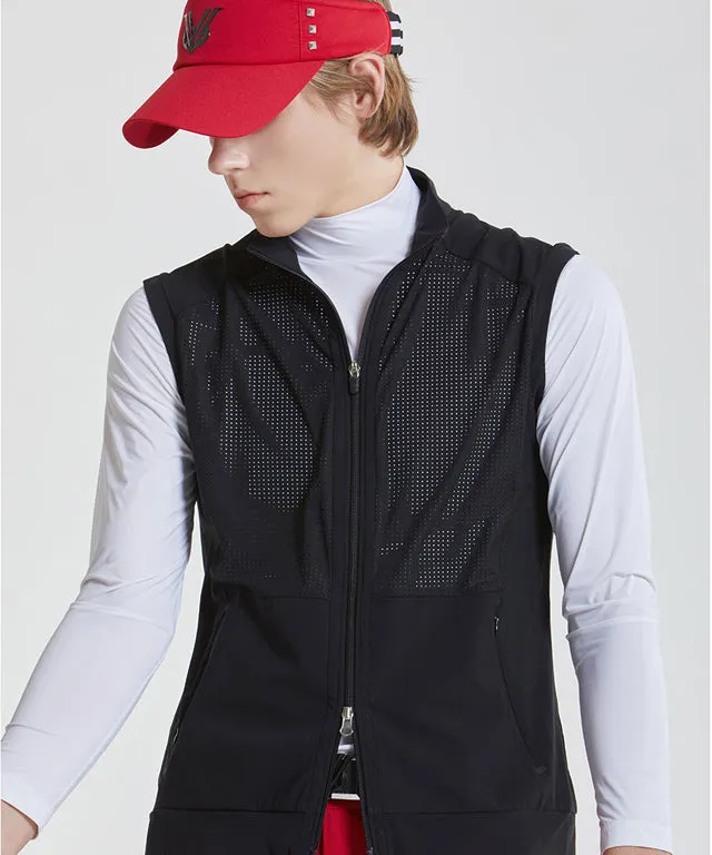 Euro Air Open Vest - Black