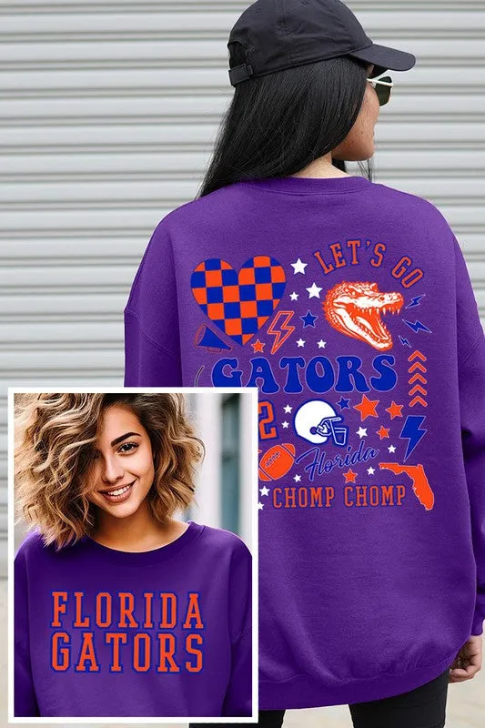 FLORIDA GATORS UNISEX FLEECE SWEATSHIRT