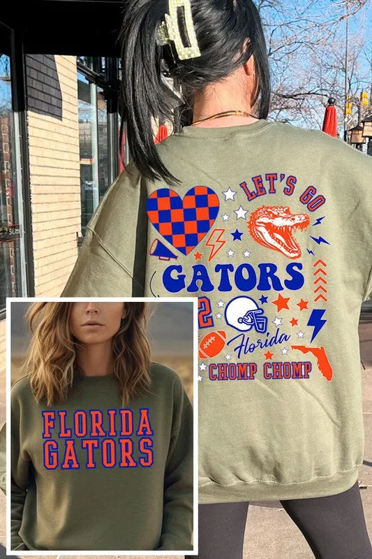 FLORIDA GATORS UNISEX FLEECE SWEATSHIRT