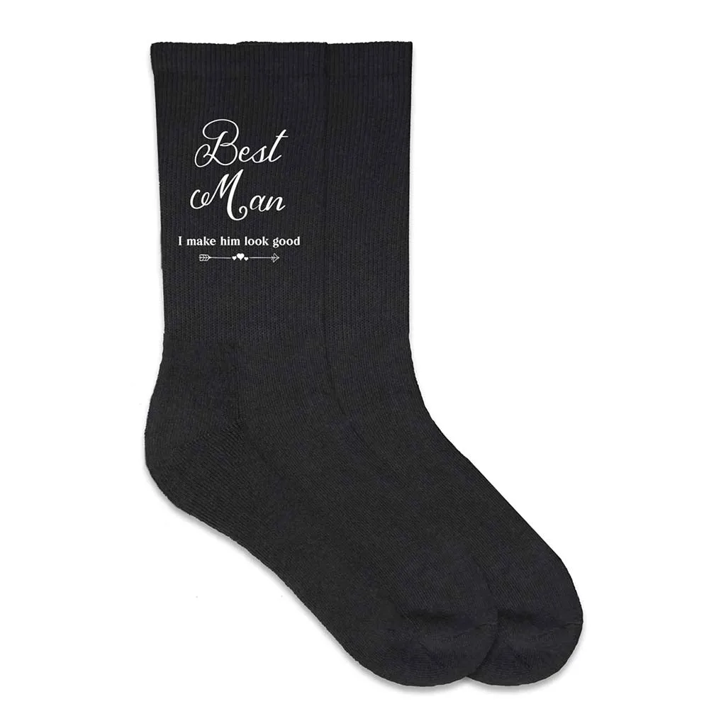 Funny Wedding Party Socks for the Bridesman