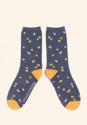 Grey Dotty Sock