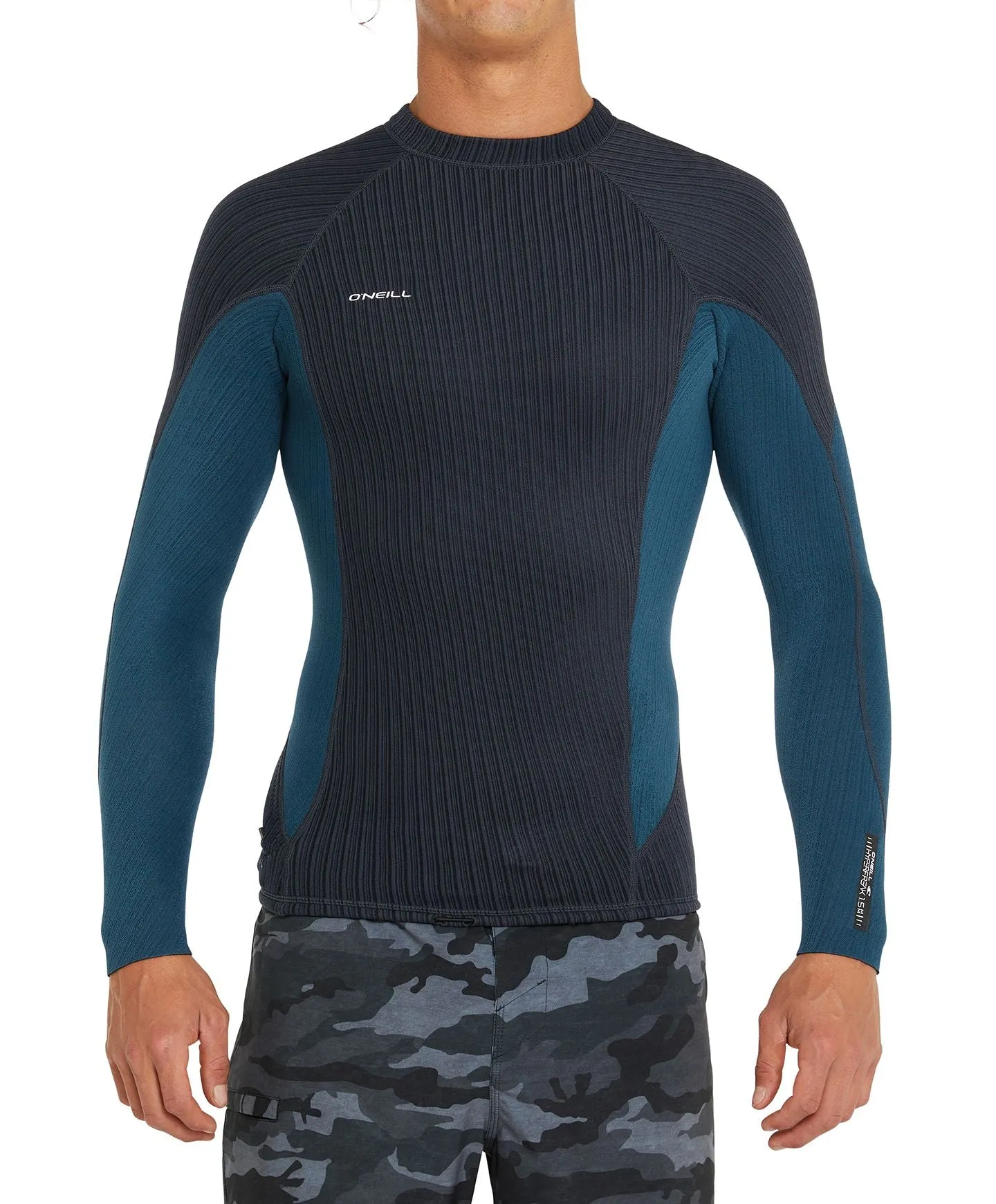 HyperFreak 1.5mm TB3X Long Sleeve Wetsuit Jacket - Gunmetal