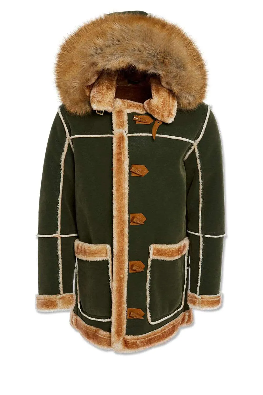 JORDAN CRAIG DENALI SHEARLING JACKET