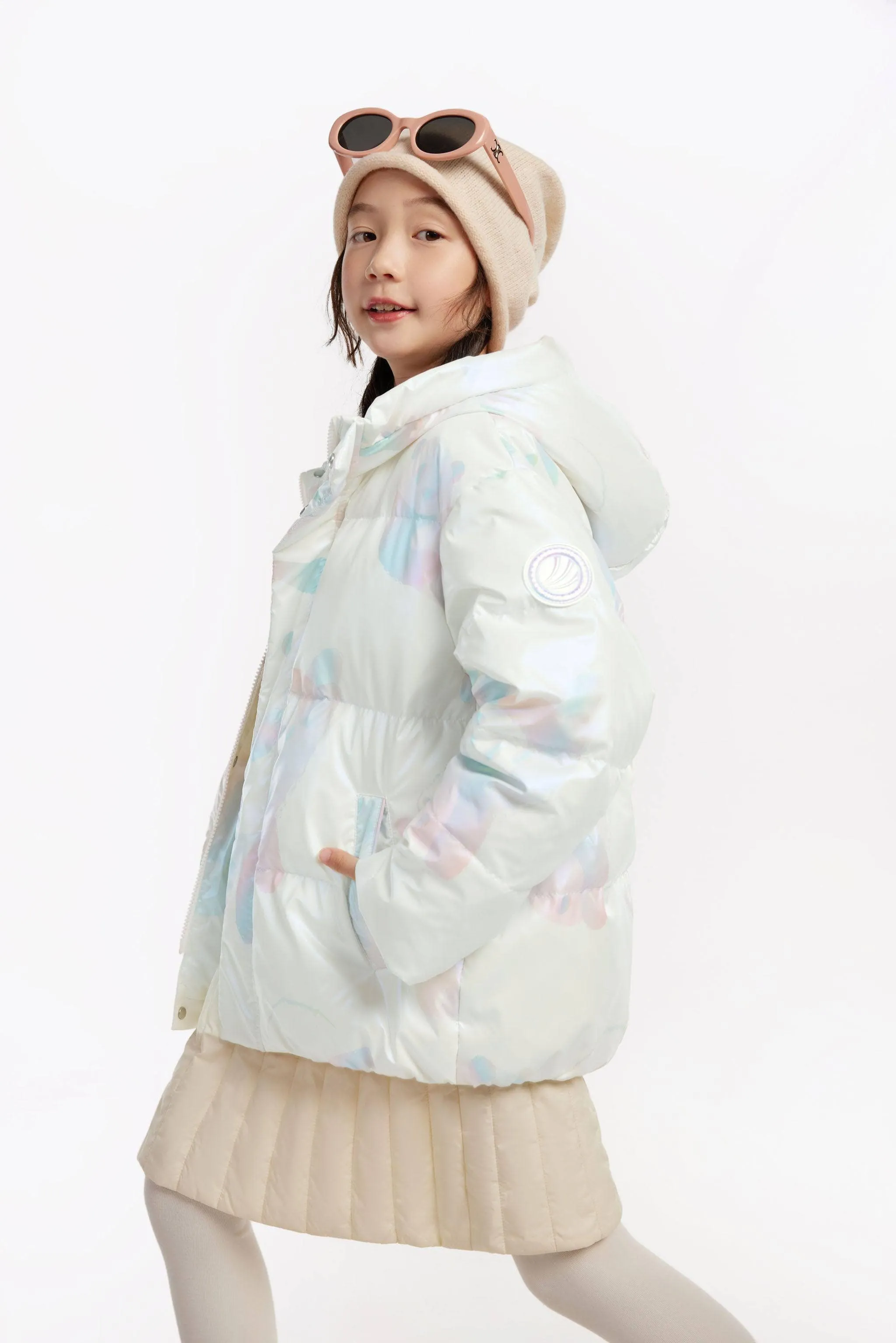 Kids Panda Down Jacket