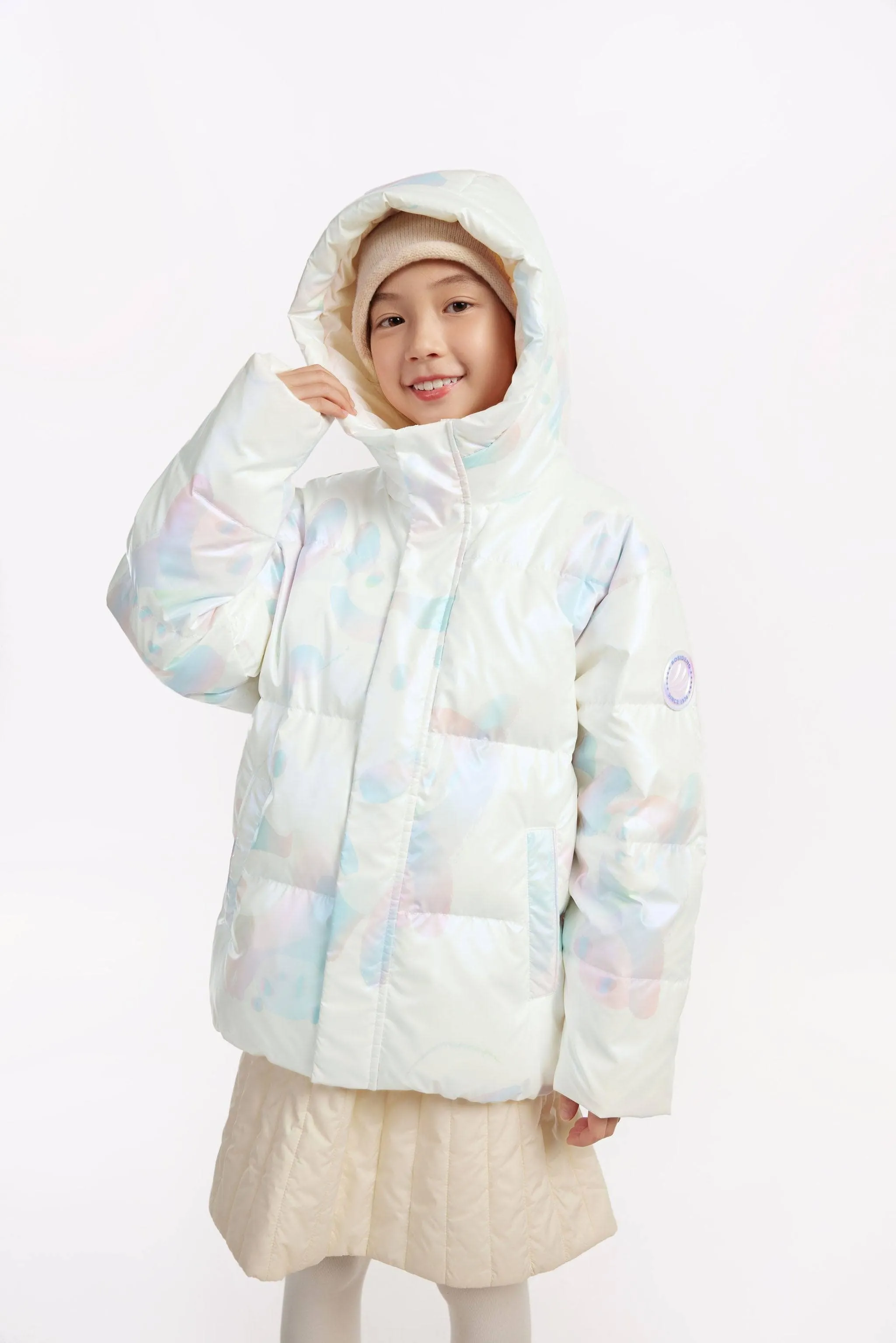 Kids Panda Down Jacket