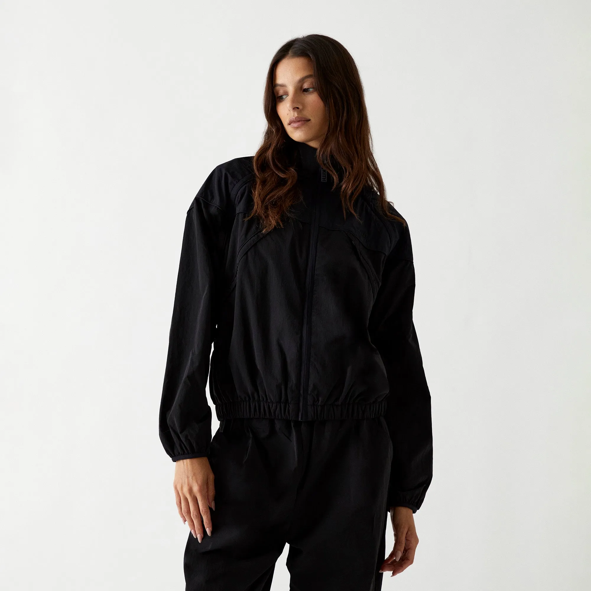 Kith Women Alva Convertible Nylon Track Jacket - Meteoroid