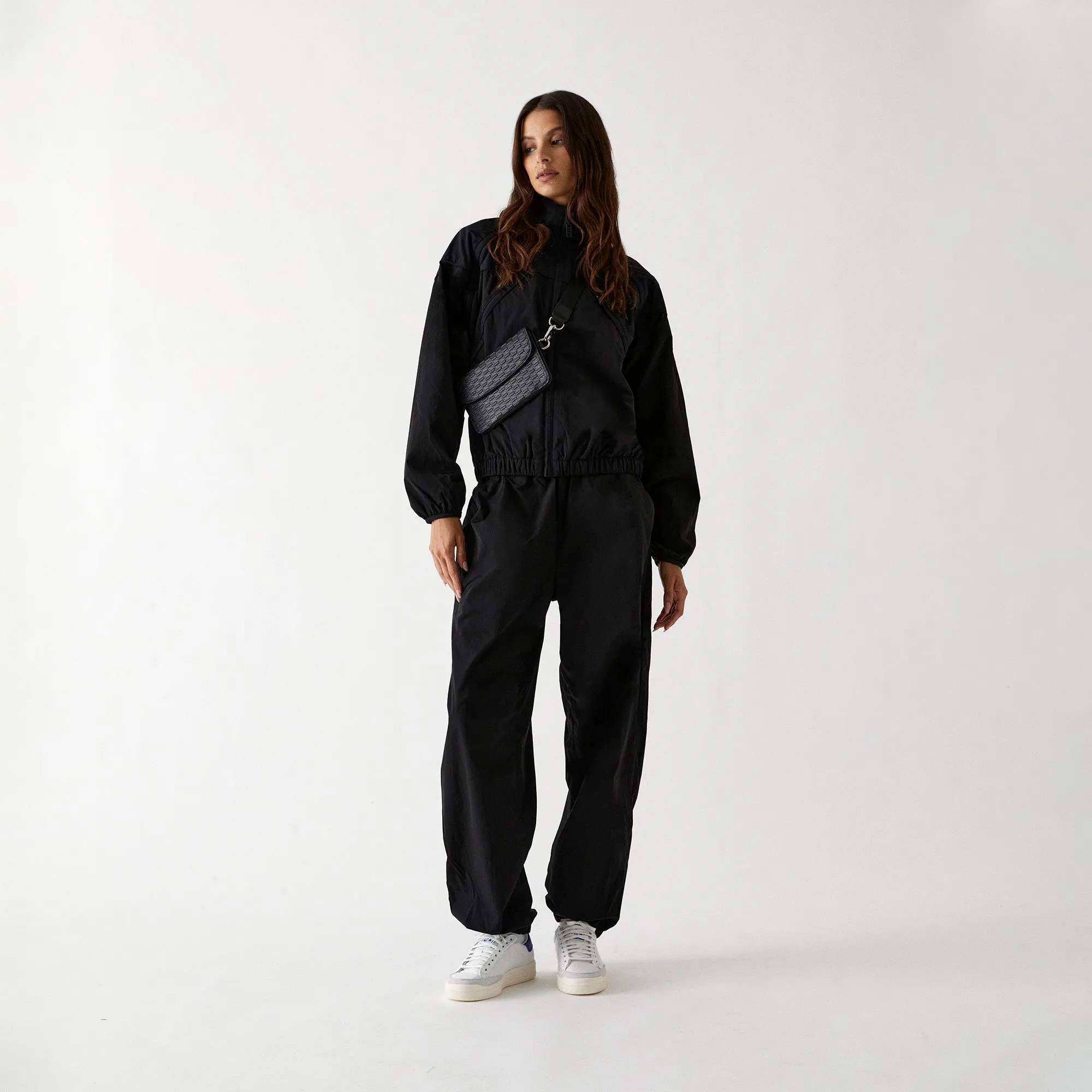 Kith Women Alva Convertible Nylon Track Jacket - Meteoroid