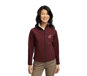 Ladies Glacier Soft Shell Jacket Embroidered Coug Logo