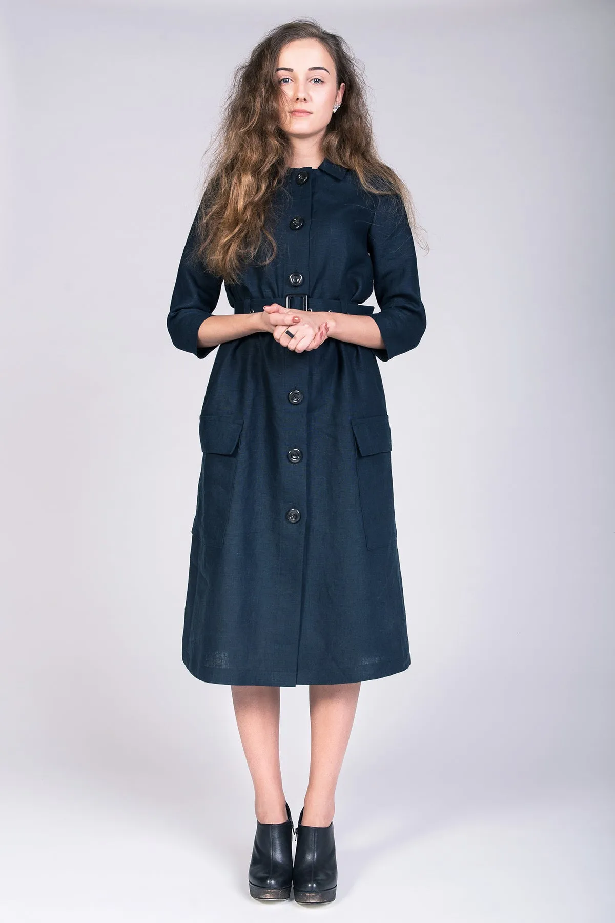 Lempi button down dress