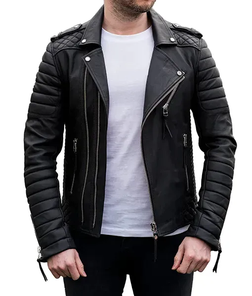 Men’s Biker Leather Jacket