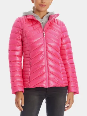 Packable Hooded Puffer Jacket