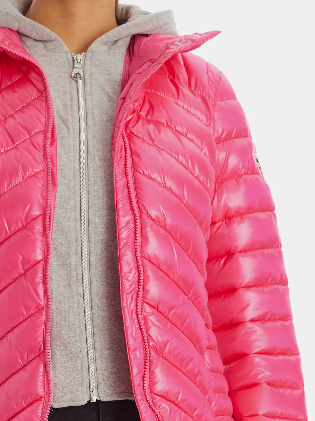 Packable Hooded Puffer Jacket