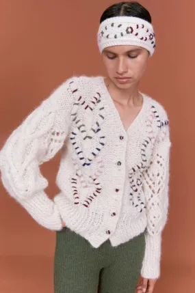 PARYA Cardigan in Ivory