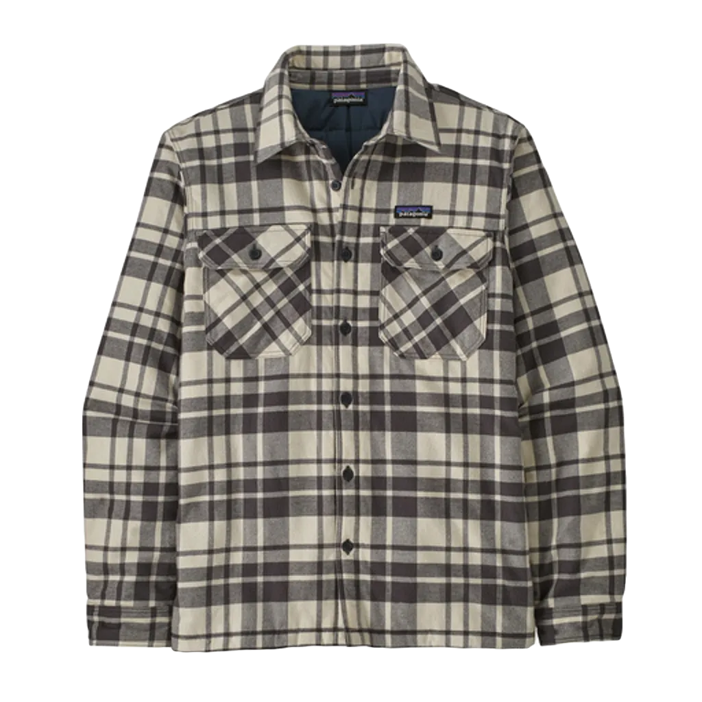 Patagonia Men's Insulated Organic Cotton Midweight Fjord Flannel Shirt - Past Season