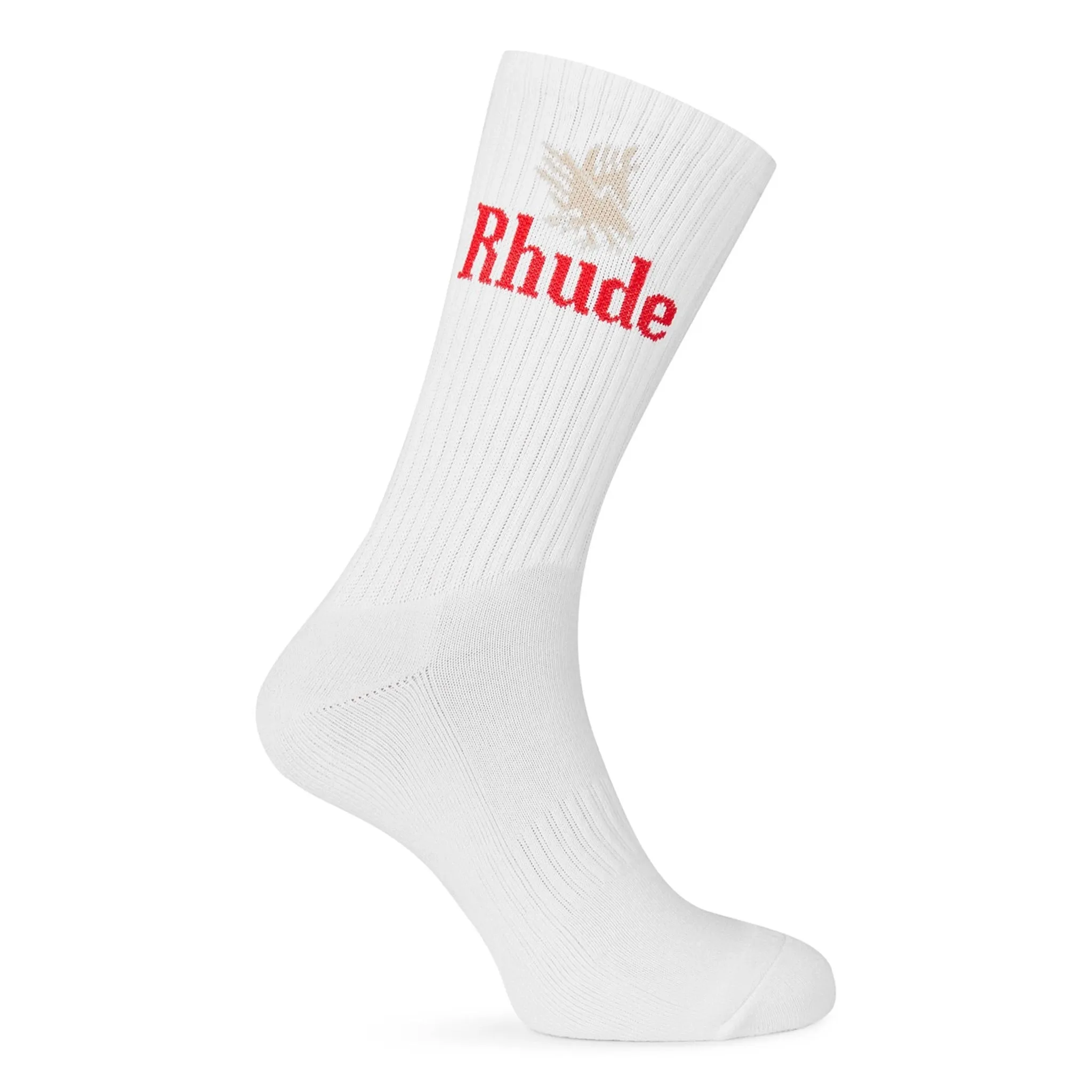 Rhude Eagles White Socks