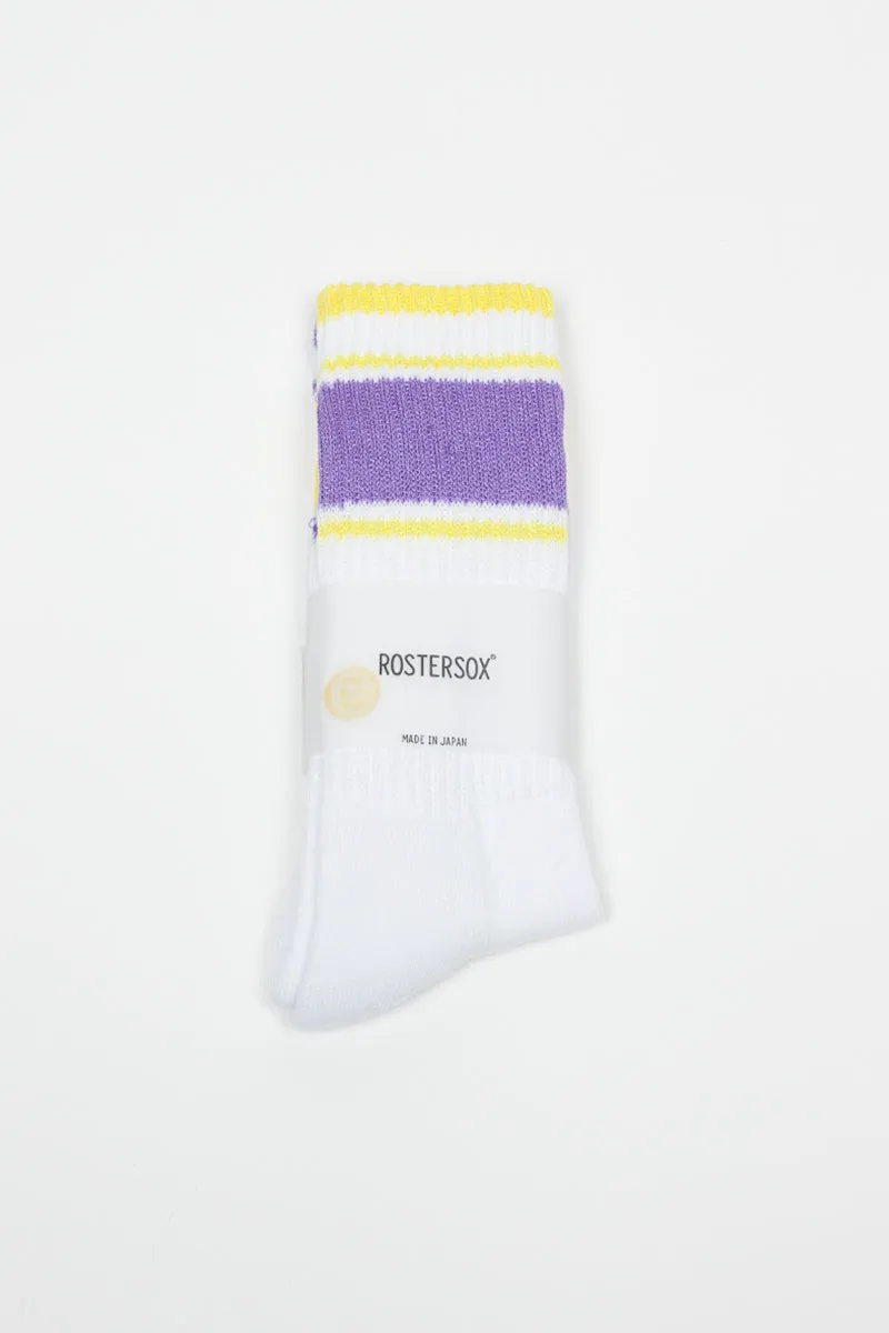 RS-219 Stripe Socks Purple