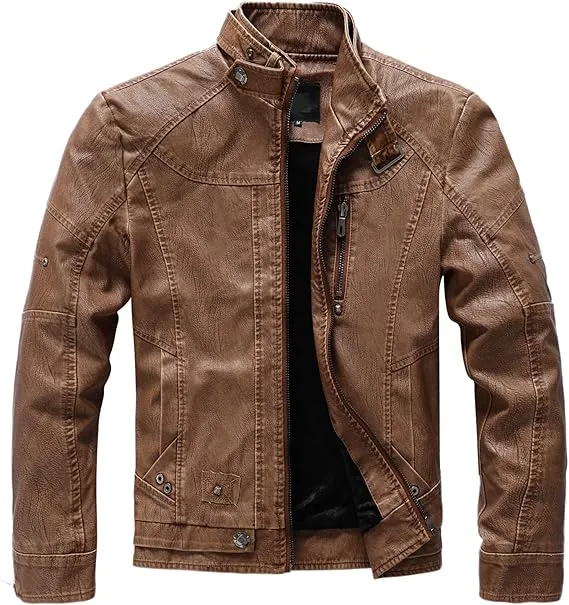 SAINT MORRIS PERTH LEATHER JACKET