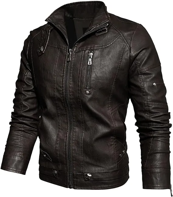 SAINT MORRIS PERTH LEATHER JACKET