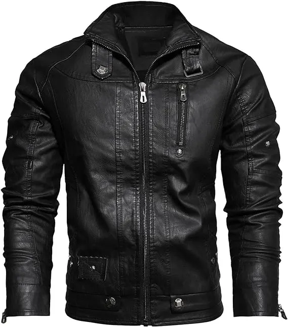 SAINT MORRIS PERTH LEATHER JACKET