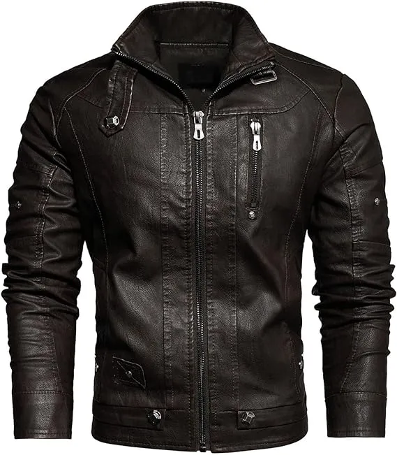 SAINT MORRIS PERTH LEATHER JACKET