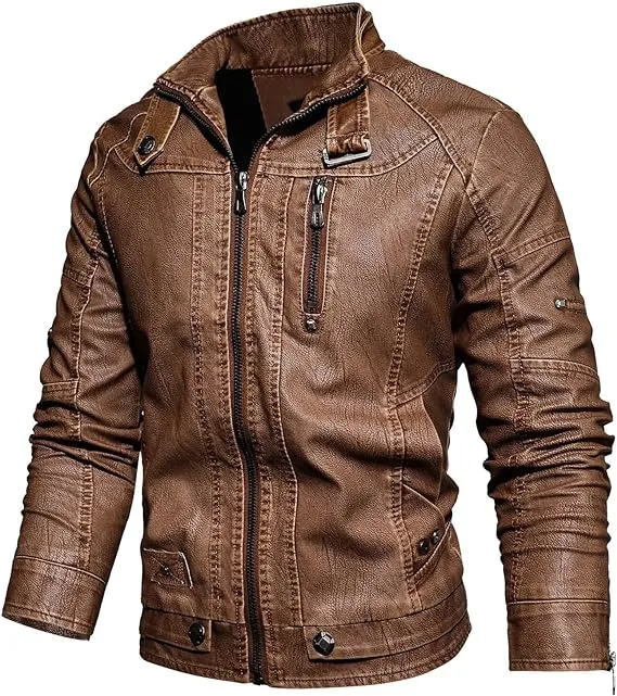 SAINT MORRIS PERTH LEATHER JACKET