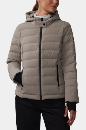 Short Packable Hooded Jacket