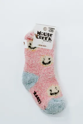 Smile and Stripe Kids Crew Socks