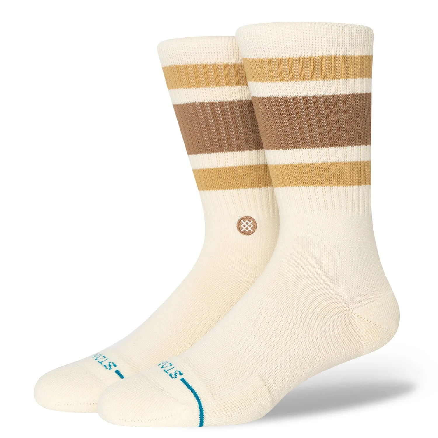 Stance Boyd St Crew Socks (Brown Sugar)