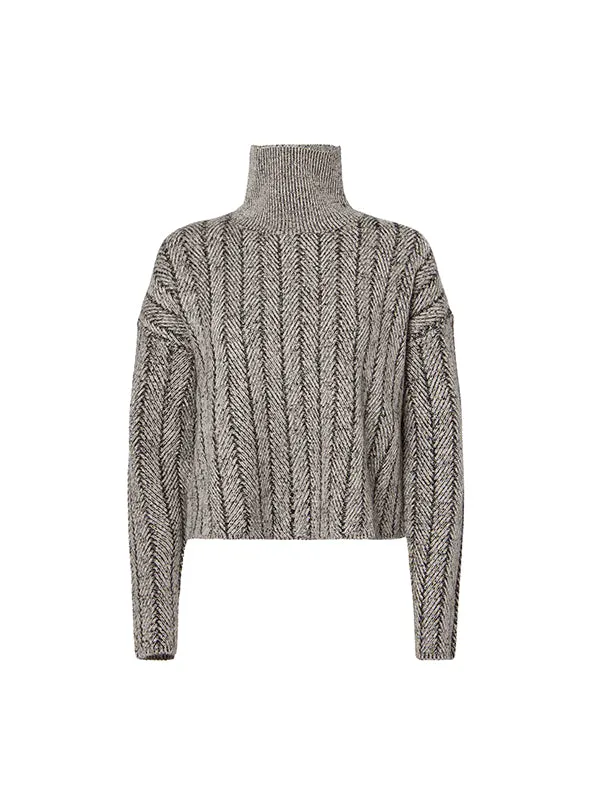 Terence Sweater in Natural/Black